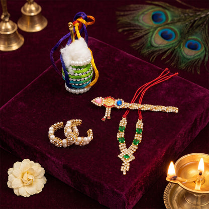 Radhe Krishna Festive Laddu Gopal Dress