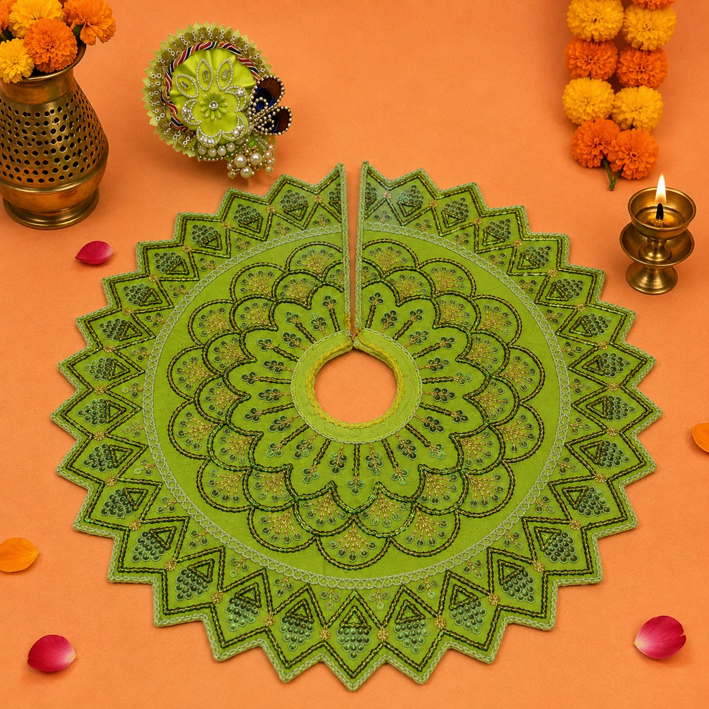 Yashoda Nandan Navratri Poshak with Pagdi