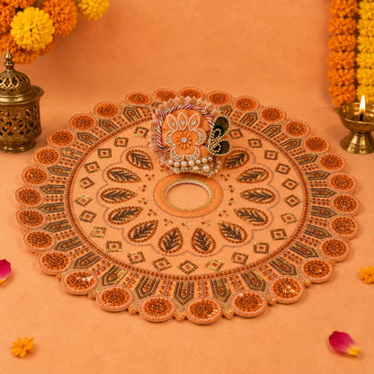 Bahar Navratri Poshak with Pagdi