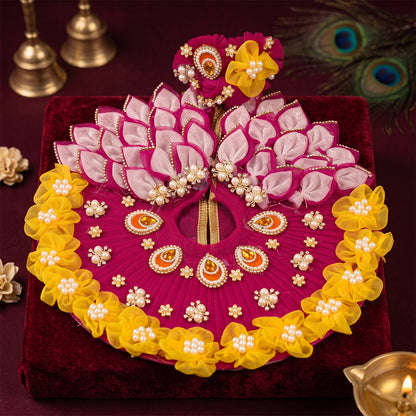 Mehfil Floral Laddu Gopal Dress