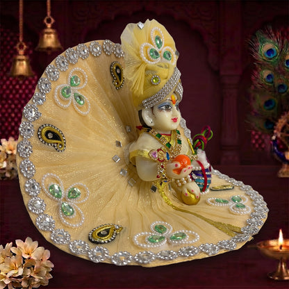 Kanha Rangoli Designer Laddu Gopal Dress