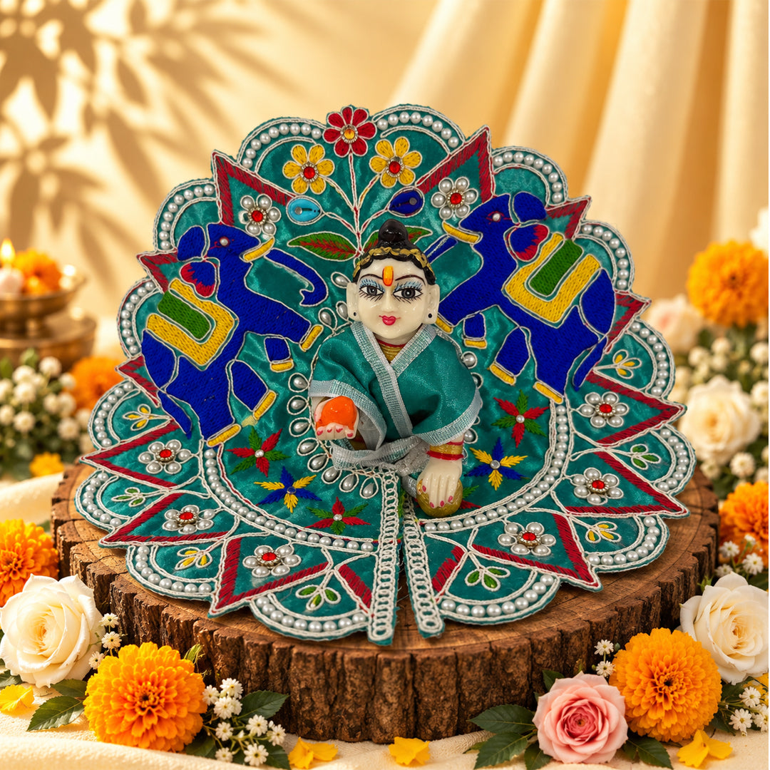 Madhur Nitya Seva Laddu Gopal Dresses (Set of 2)