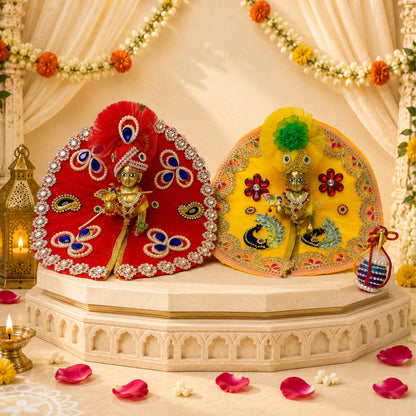 Braj Janmotsav Laddu Gopal Janmashtami Special Set (Pack of 9)