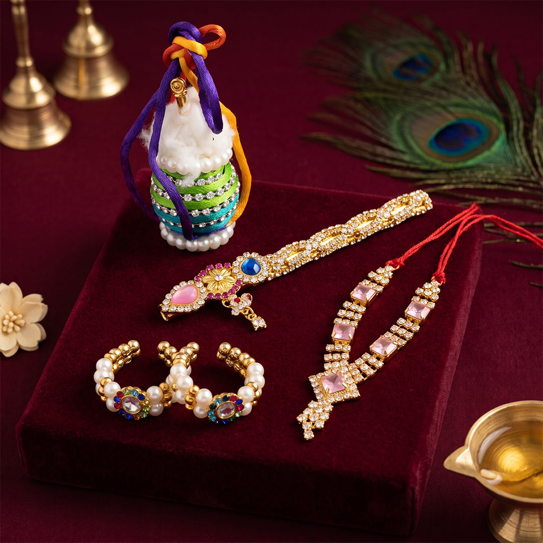 Mehfil Floral Laddu Gopal Dress