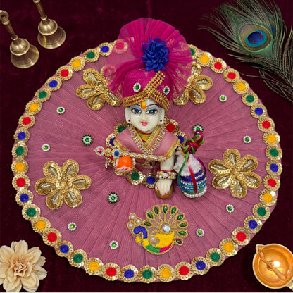 Shyam Rajwadi Designer Laddu Gopal Dress