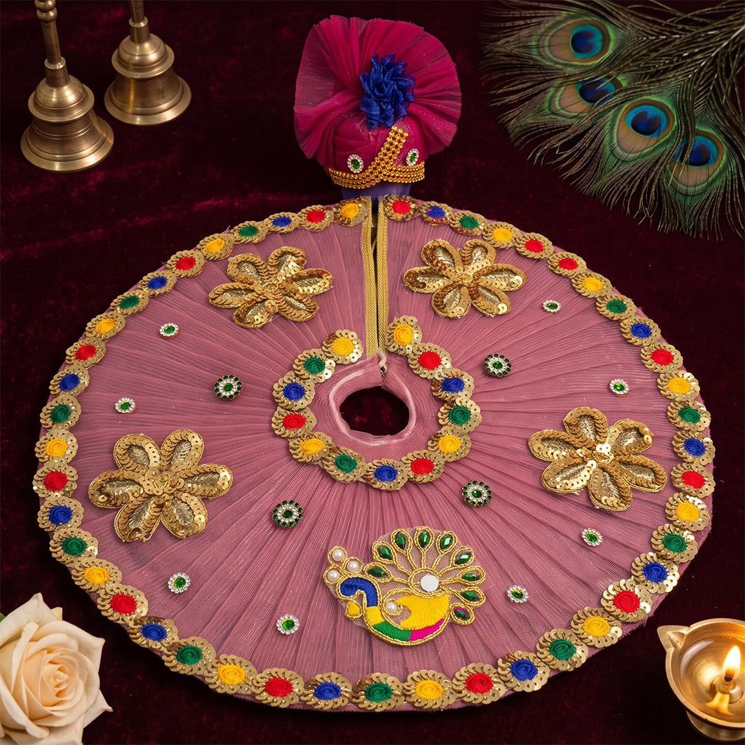Shyam Rajwadi Designer Laddu Gopal Dress
