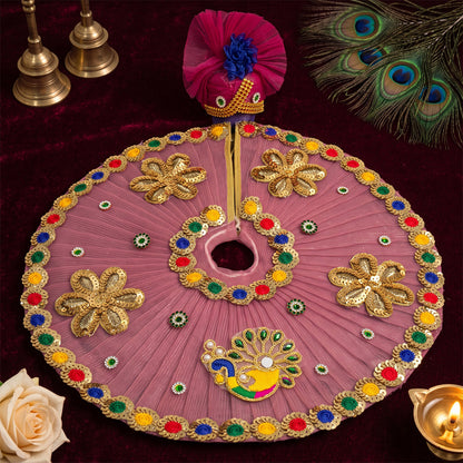 Shyam Rajwadi Designer Laddu Gopal Dress