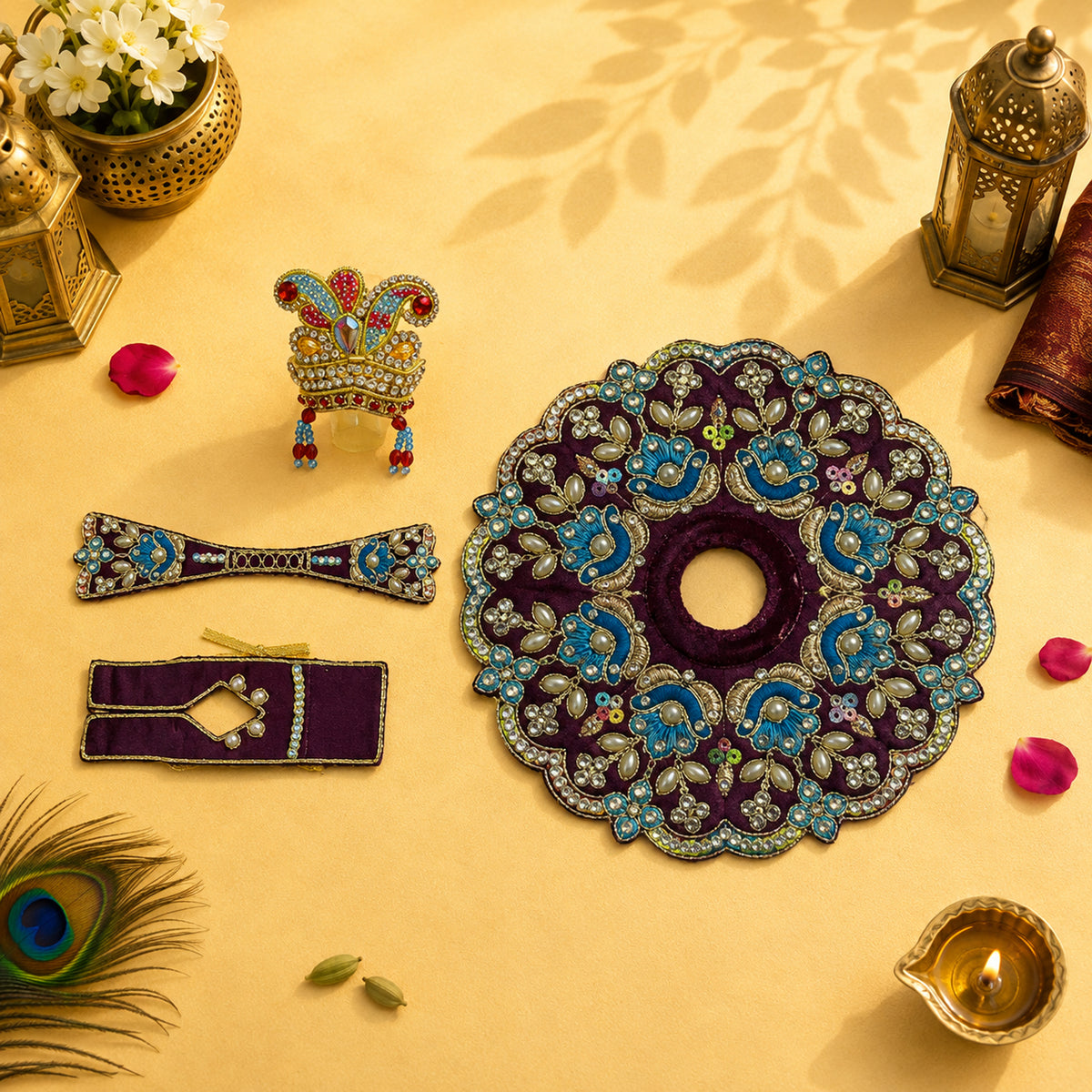 Shahi Kanha Shringar Set
