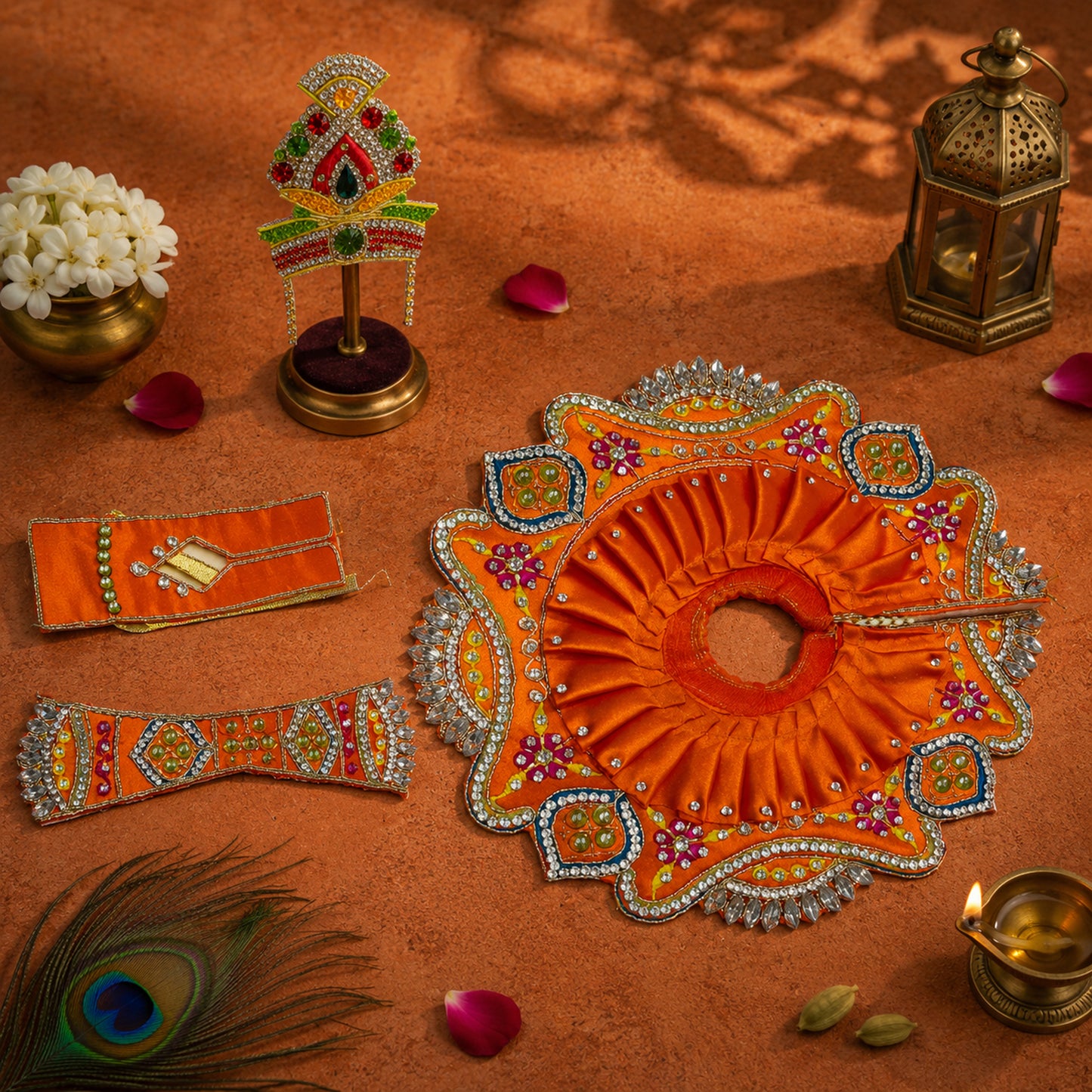 Kesari Shahi Poshak Set of 5