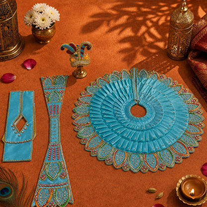 Mor Pankhi Shahi Poshak Set of 5