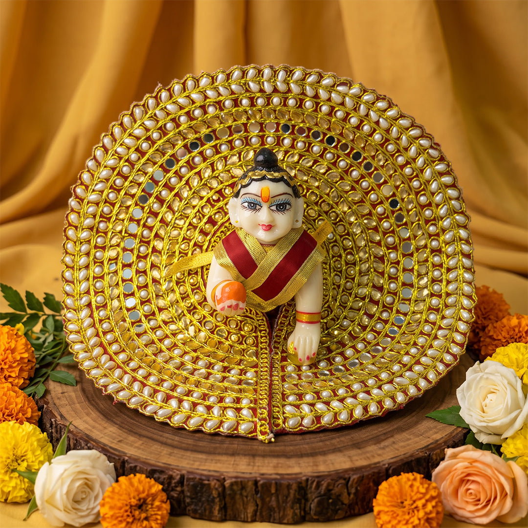 Barsana Nitya Seva Laddu Gopal Dresses (Set of 4)