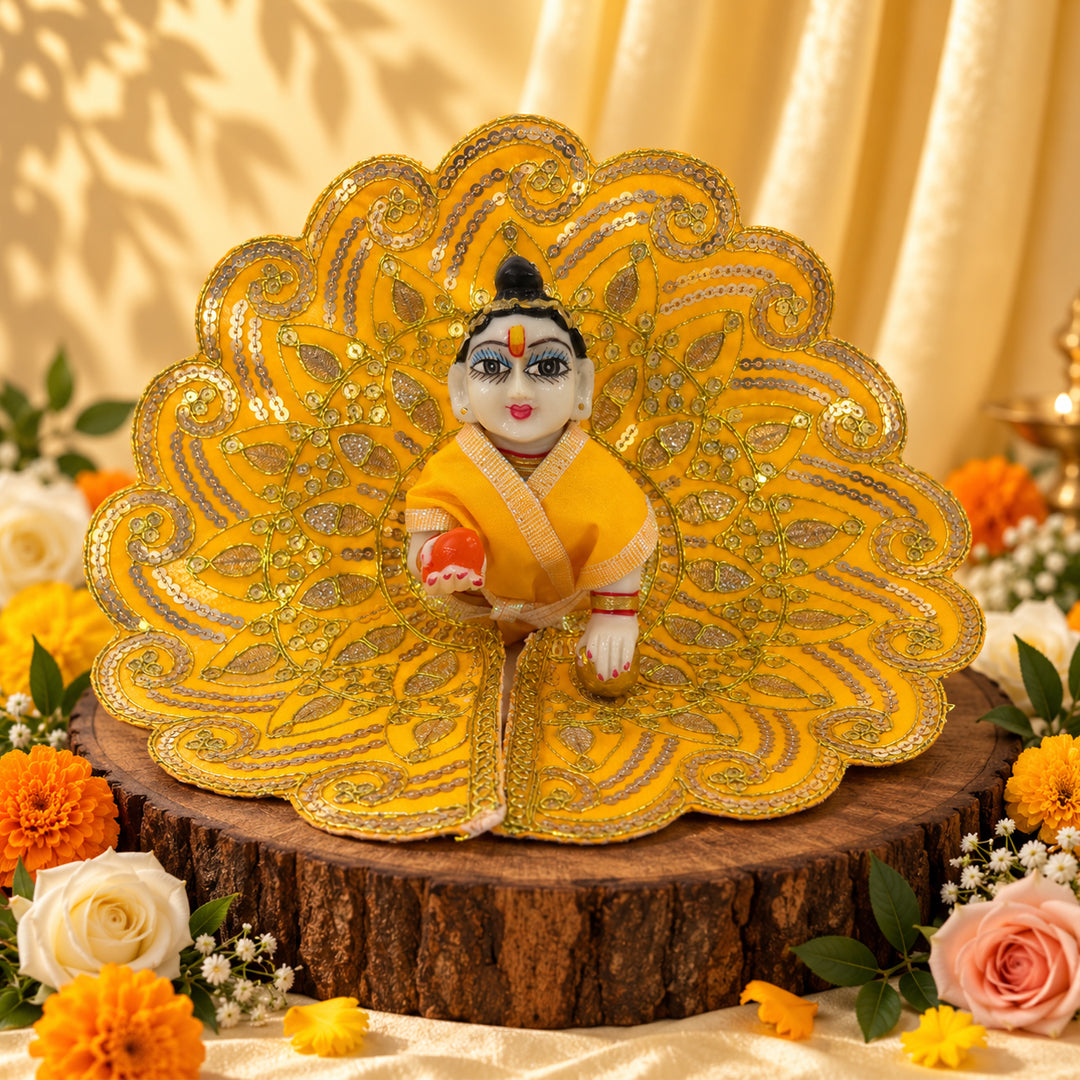 Kanha Shringar Nitya Seva Laddu Gopal Dresses (Set of 5)