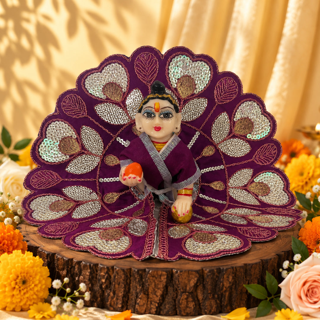 Kanha Shringar Nitya Seva Laddu Gopal Dresses (Set of 5)