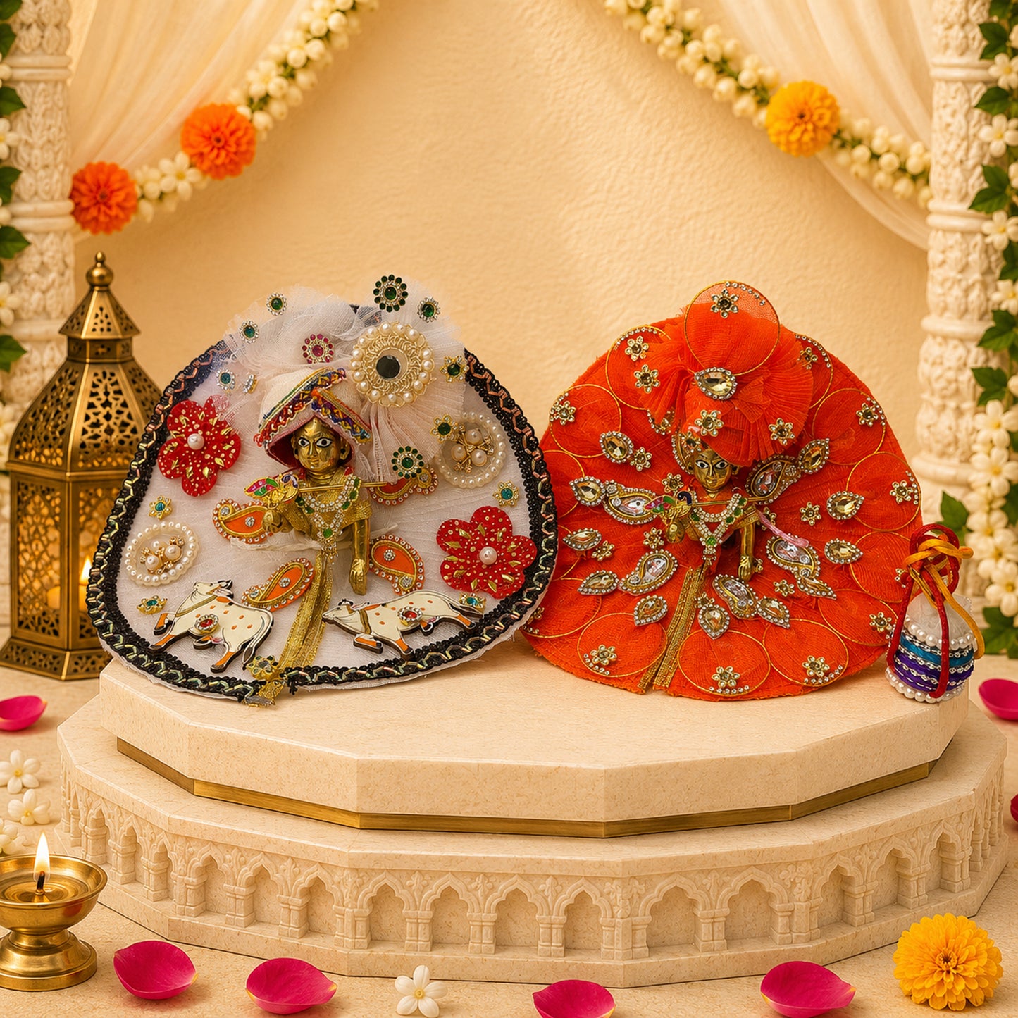Kanha Janmotsav Laddu Gopal Festive Collection (Pack of 9)