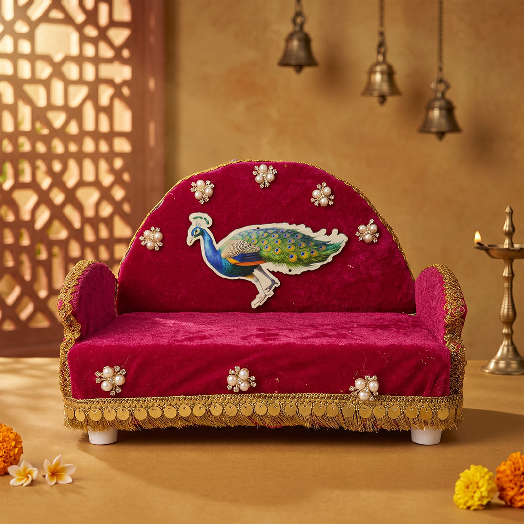 Vishram Singhasan for Laddu Gopal | Rani Pink