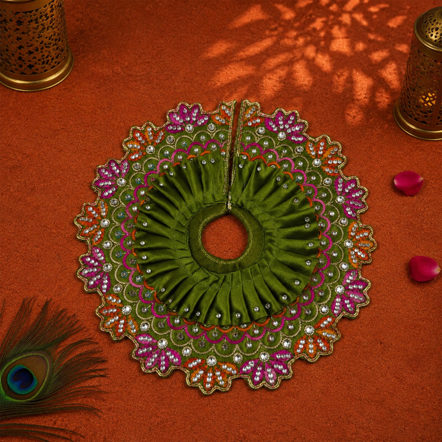 Mehndi Bagh Shahi Poshak Set of 5