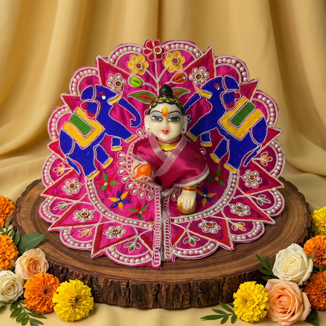 Mathura Nitya Seva Laddu Gopal Dresses (Set of 4)