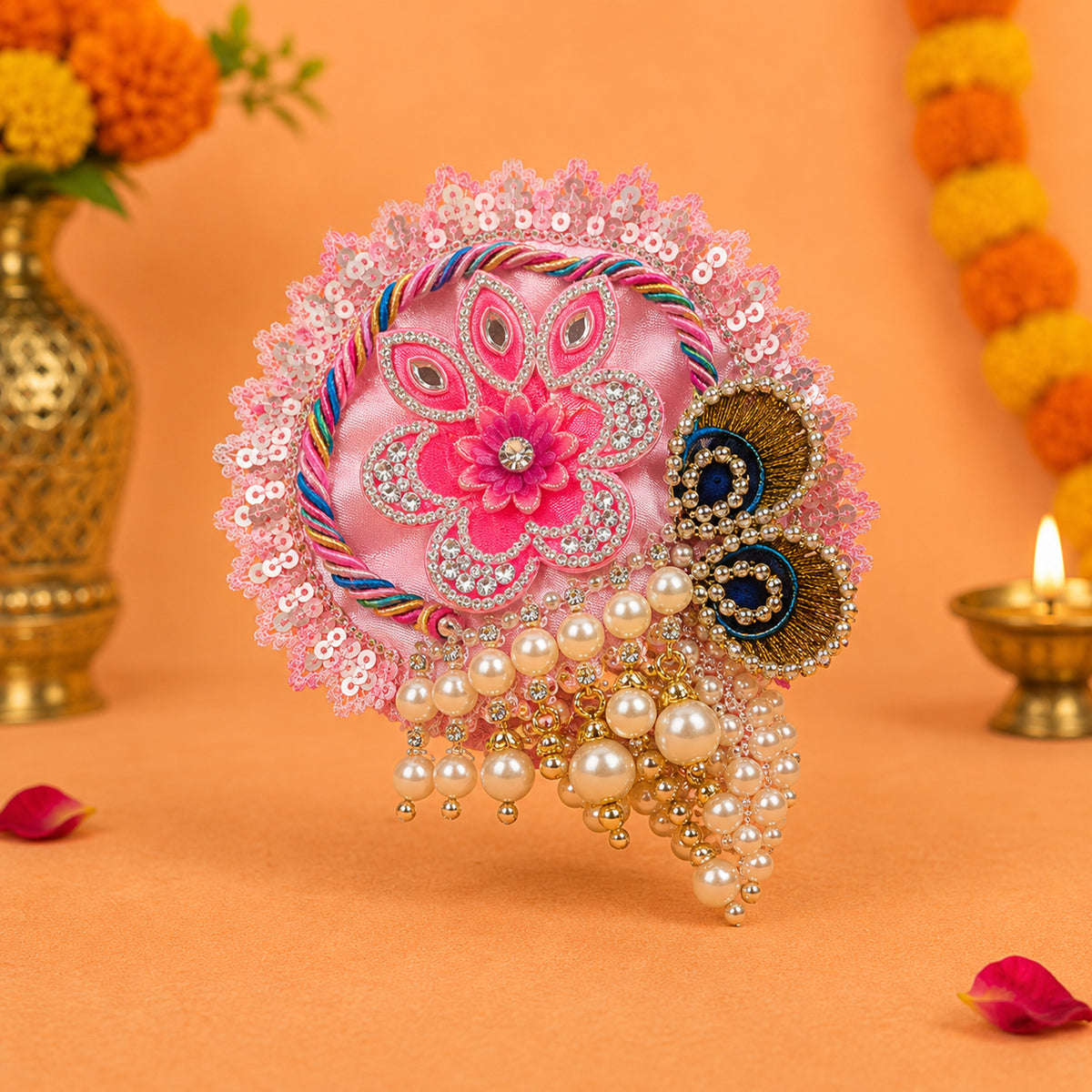 Shyama Sundar Navratri Poshak with Pagdi