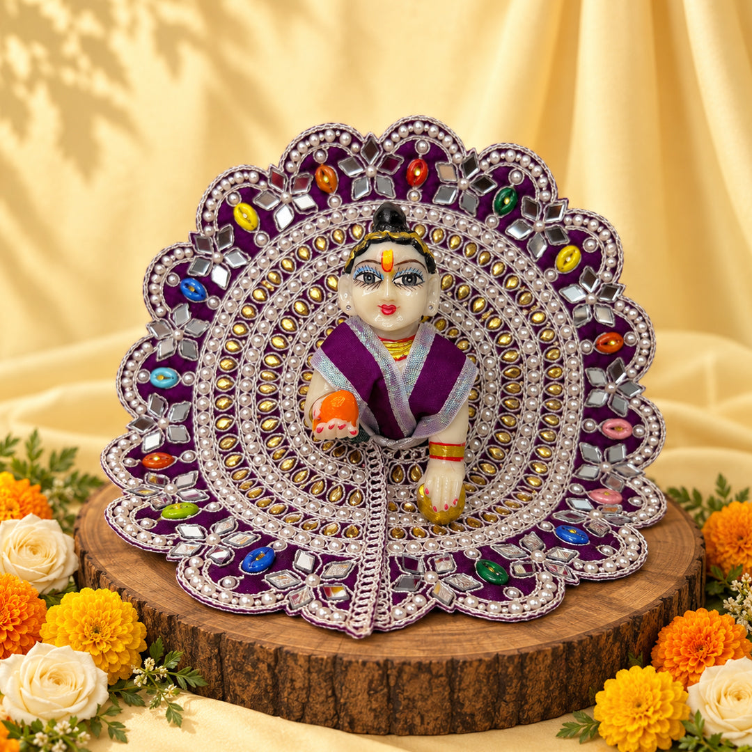 Murli Manohar Nitya Seva Laddu Gopal Dresses (Set of 3)