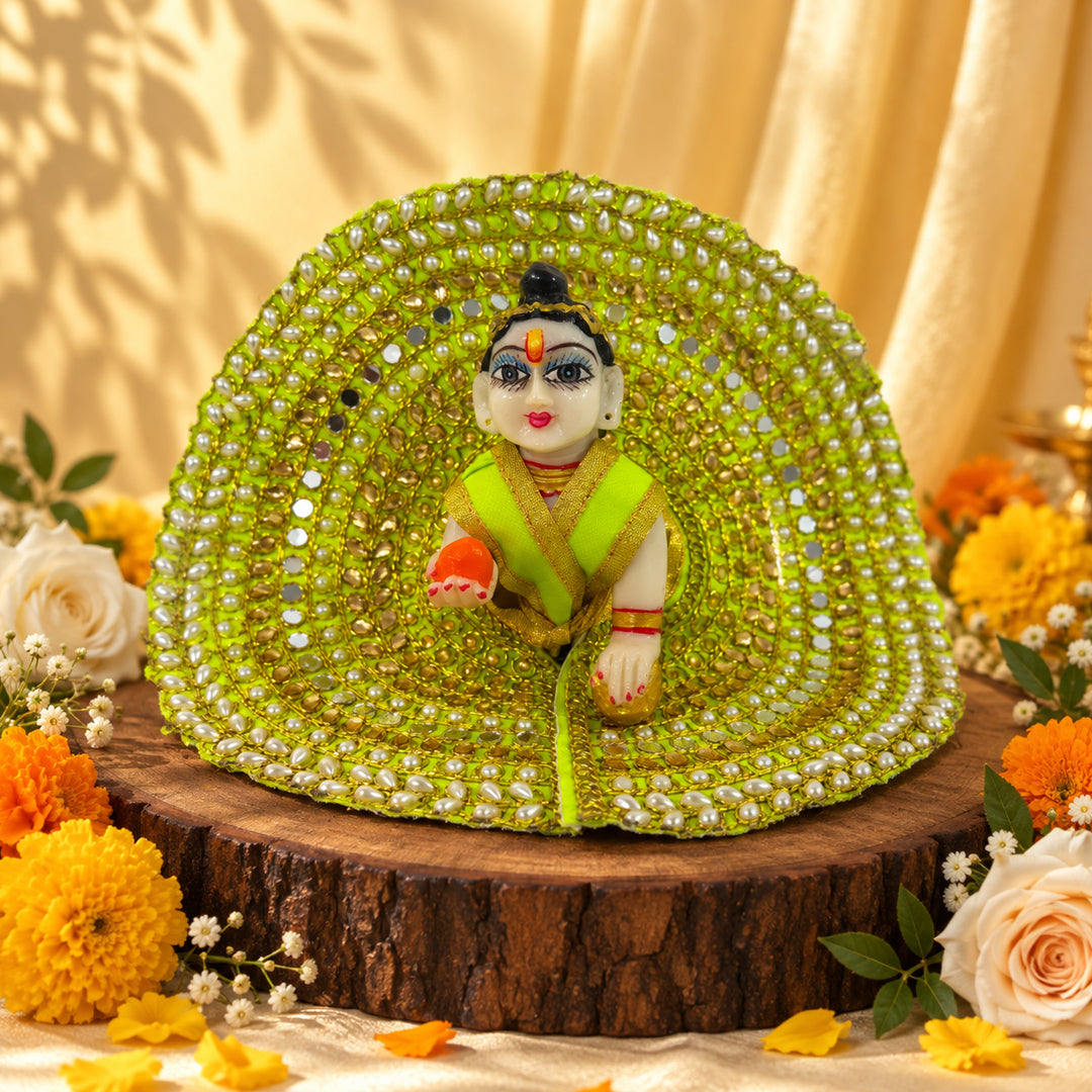 Kanha Shringar Nitya Seva Laddu Gopal Dresses (Set of 5)