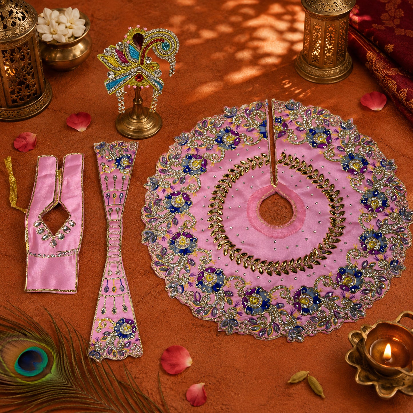 Gulab Shahi Poshak Set of 5