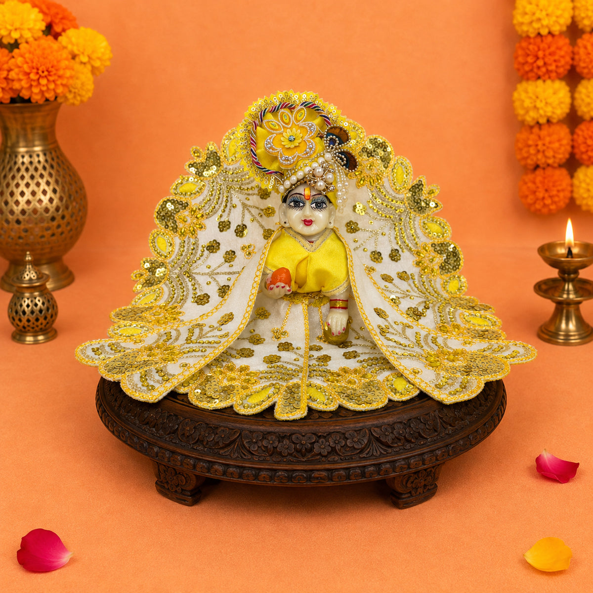 Gopeshwar Navratri Poshak with Pagdi