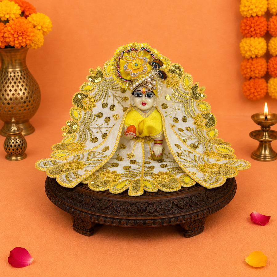 Gopeshwar Navratri Poshak with Pagdi