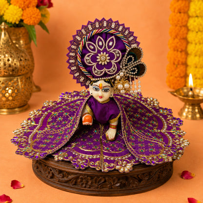 Devi Darshan Navratri Poshak with Pagdi