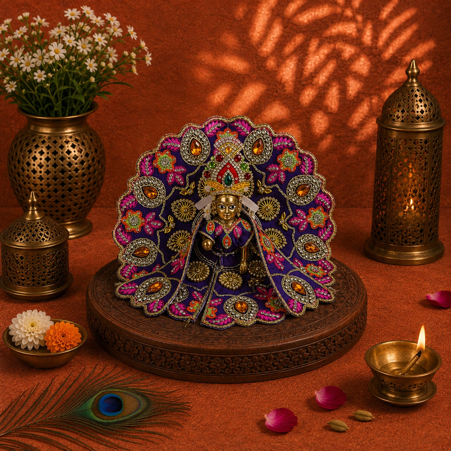 Sheesh Mahal Shahi Poshak Set of 5