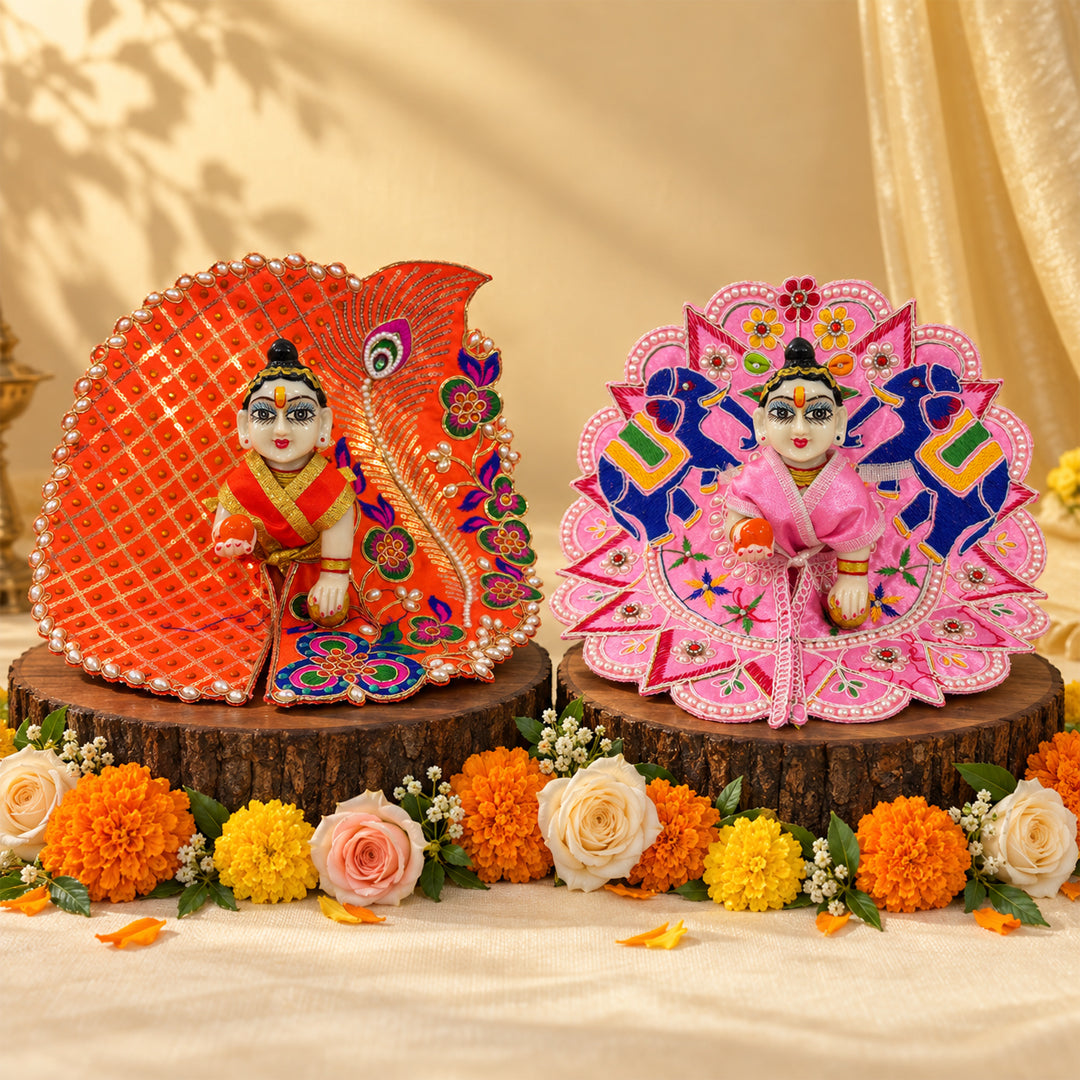Shyam Rang Nitya Seva Laddu Gopal Dresses (Set of 2)