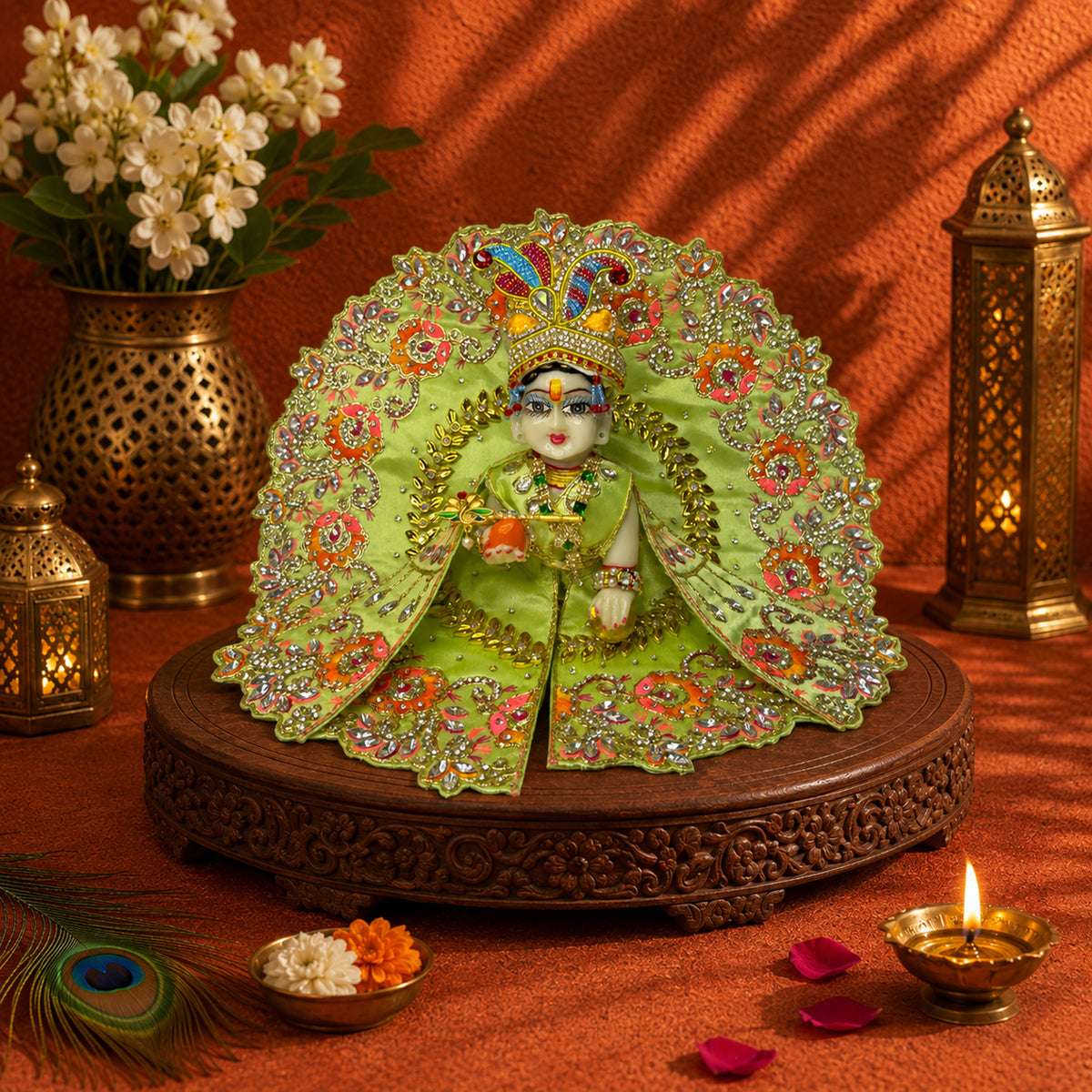 Bagh-e-Braj Shahi Poshak Set of 5