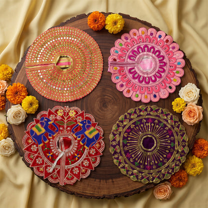 Govardhan Nitya Seva Laddu Gopal Dresses (Set of 4)