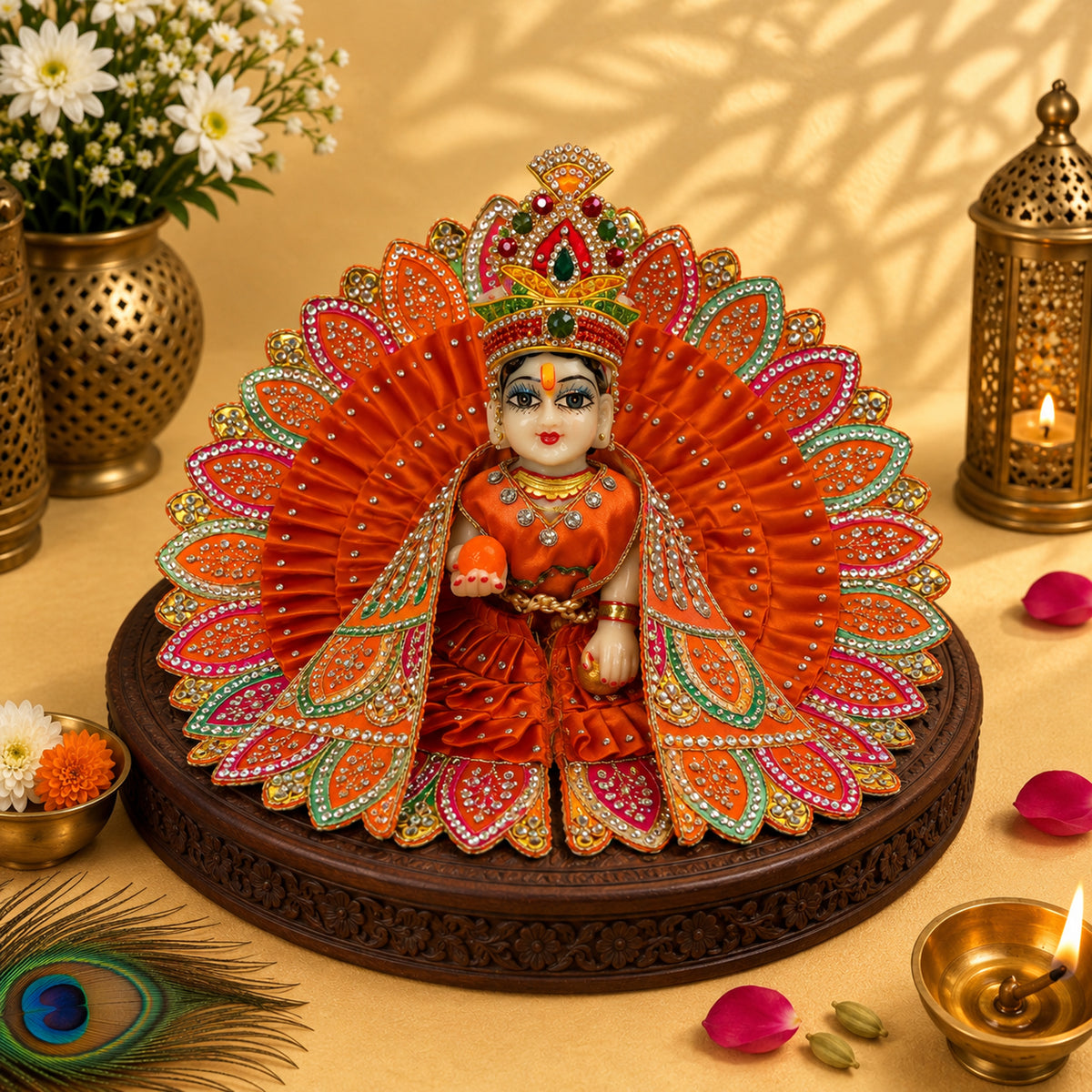 Sindoori Shahi Poshak Set of 5