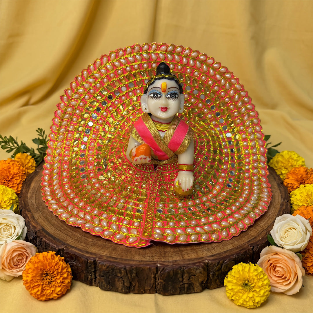 Govardhan Nitya Seva Laddu Gopal Dresses (Set of 4)