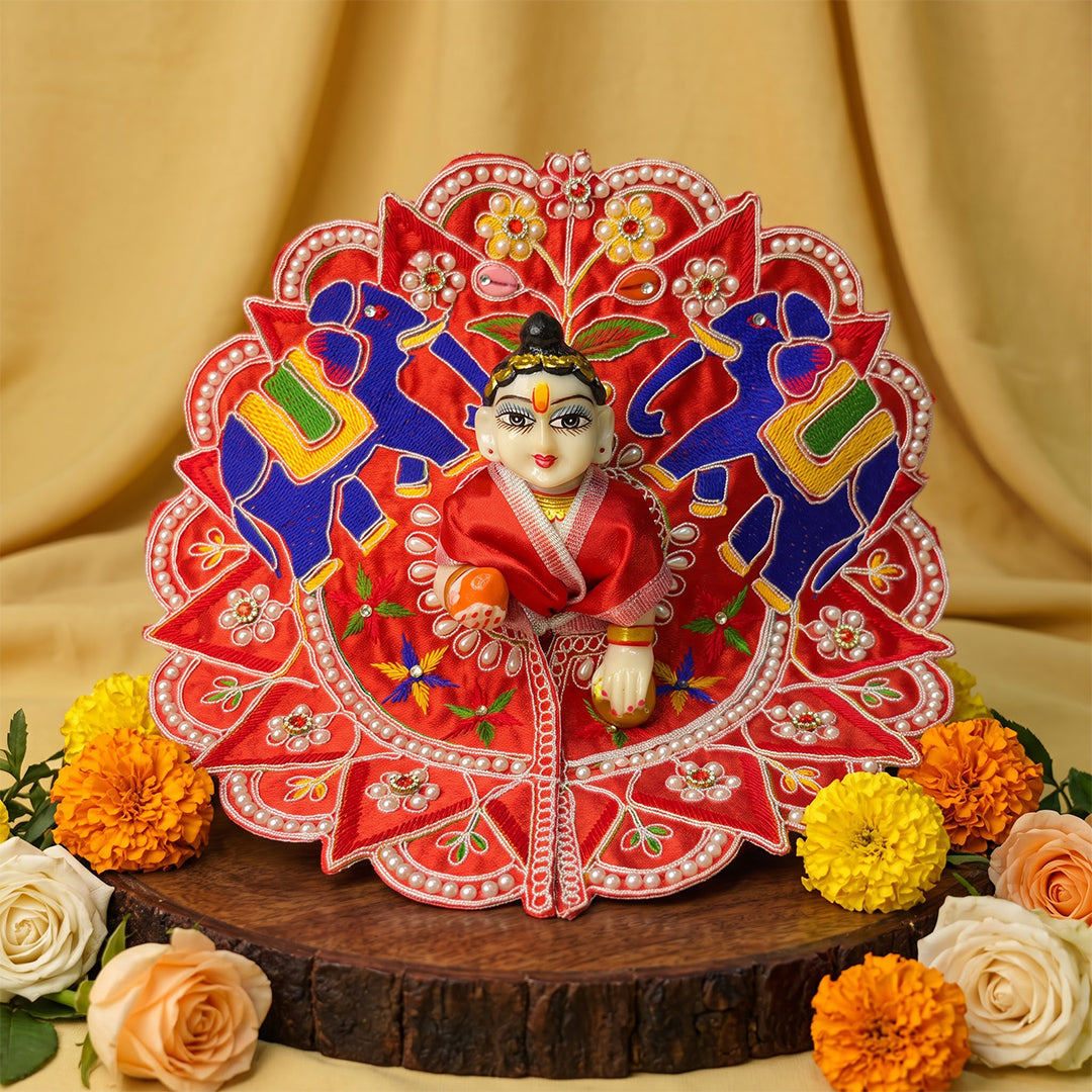 Govardhan Nitya Seva Laddu Gopal Dresses (Set of 4)