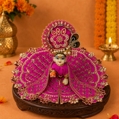 Shakti Shringar Navratri Poshak with Pagdi