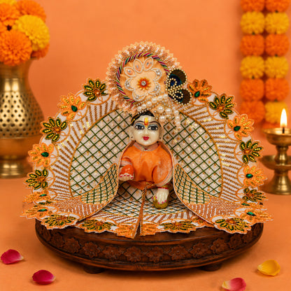 Madan Mohan Navratri Poshak with Pagdi