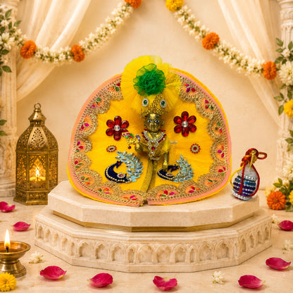 Braj Janmotsav Laddu Gopal Janmashtami Special Set (Pack of 9)
