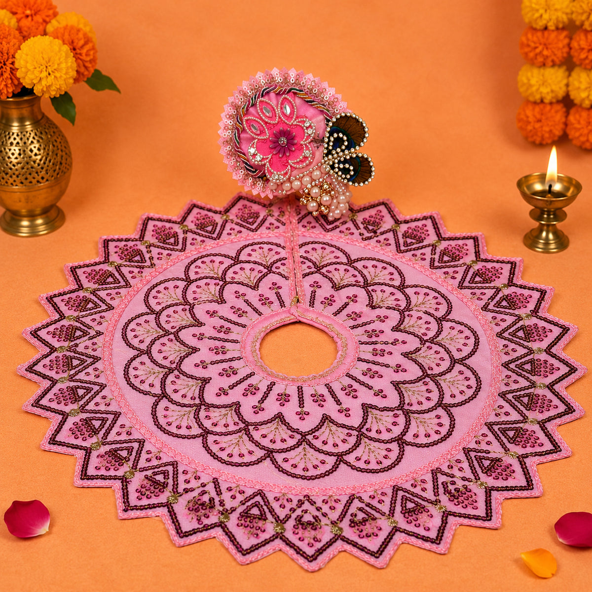 Muralidhar Navratri Poshak with Pagdi