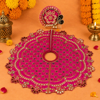 Shakti Shringar Navratri Poshak with Pagdi