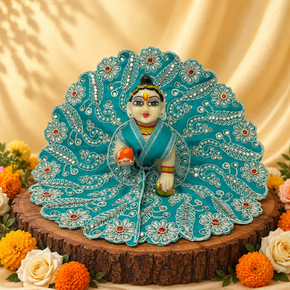Kunj Bihari Nitya Seva Laddu Gopal Dresses (Set of 3)