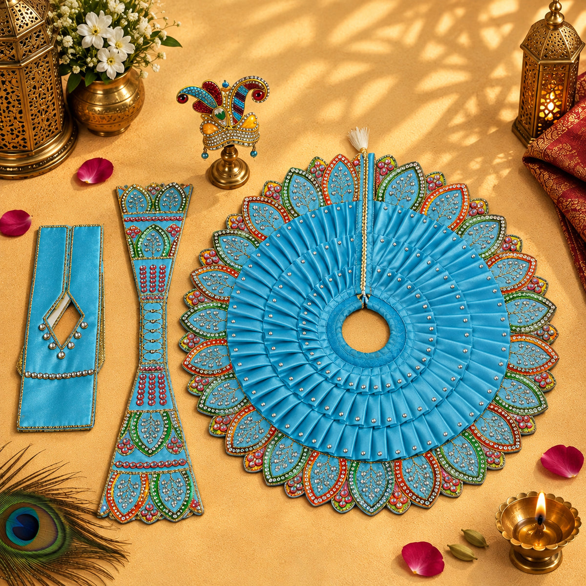 Neel Kamal Shahi Poshak Set of 5