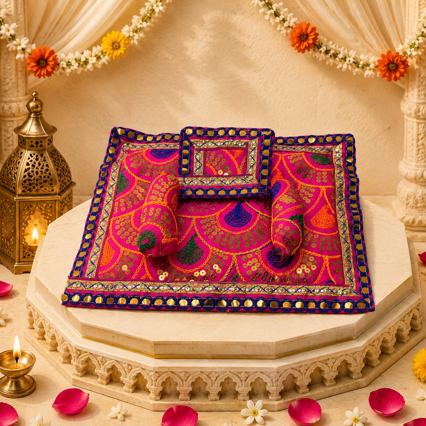 Nandlal Janmotsav Laddu Gopal Special Set (Pack of 9)