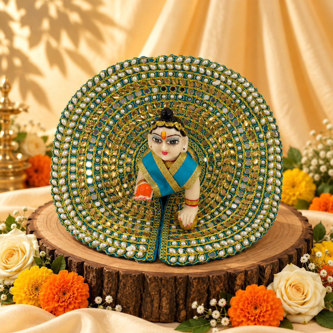 Shyam Sundar Nitya Seva Laddu Gopal Dresses (Set of 5)