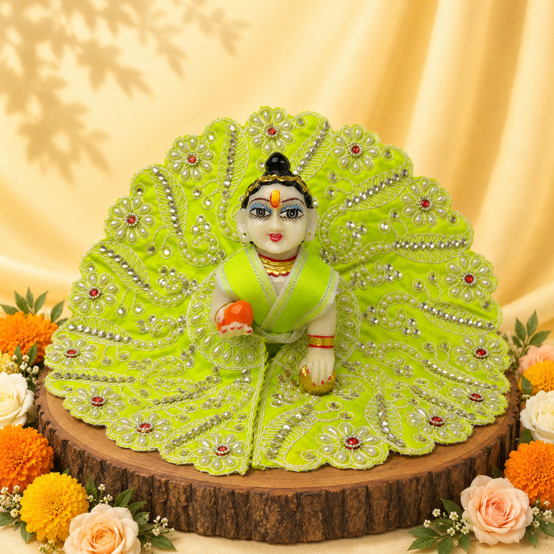 Mohan Shringar Nitya Seva Laddu Gopal Dresses (Set of 3)