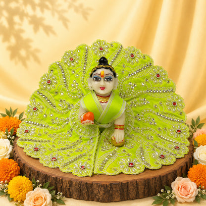 Mohan Shringar Nitya Seva Laddu Gopal Dresses (Set of 3)