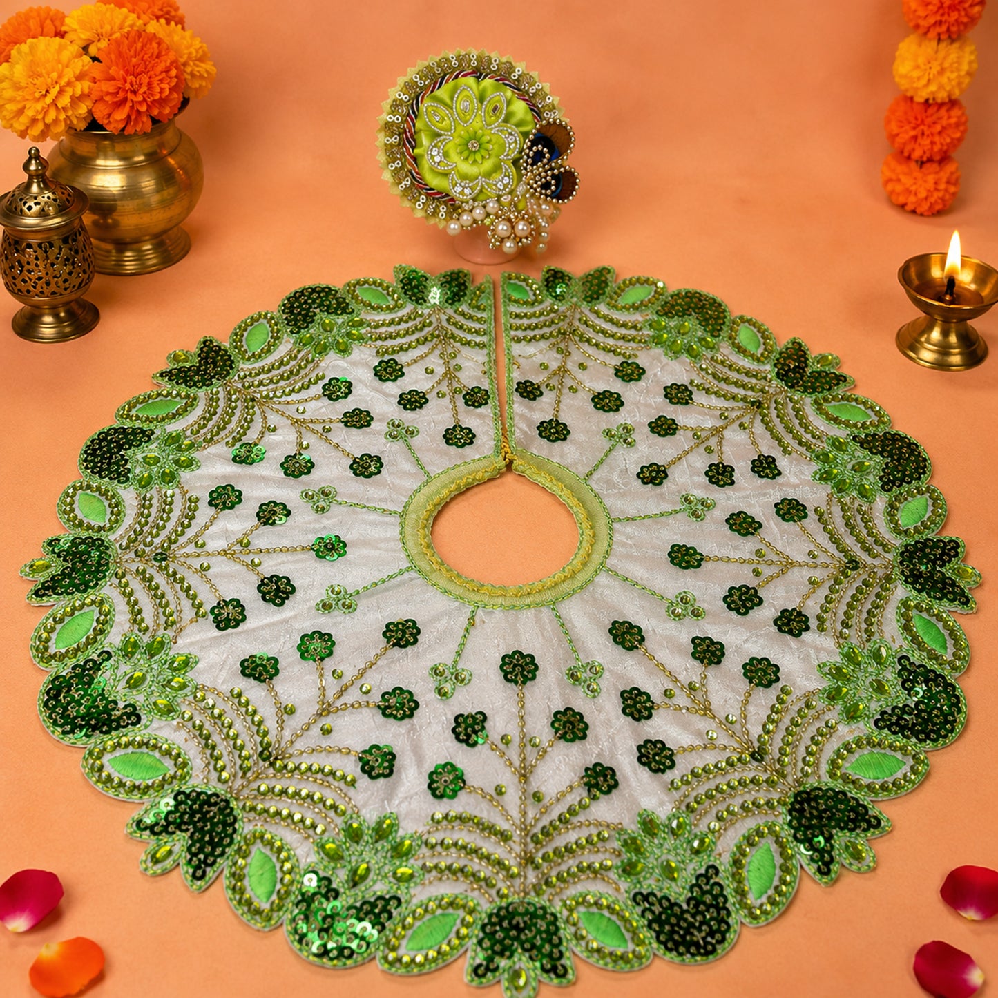 Chitchor Navratri Poshak with Pagdi
