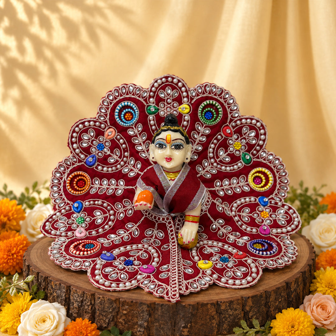 Mohan Shringar Nitya Seva Laddu Gopal Dresses (Set of 3)