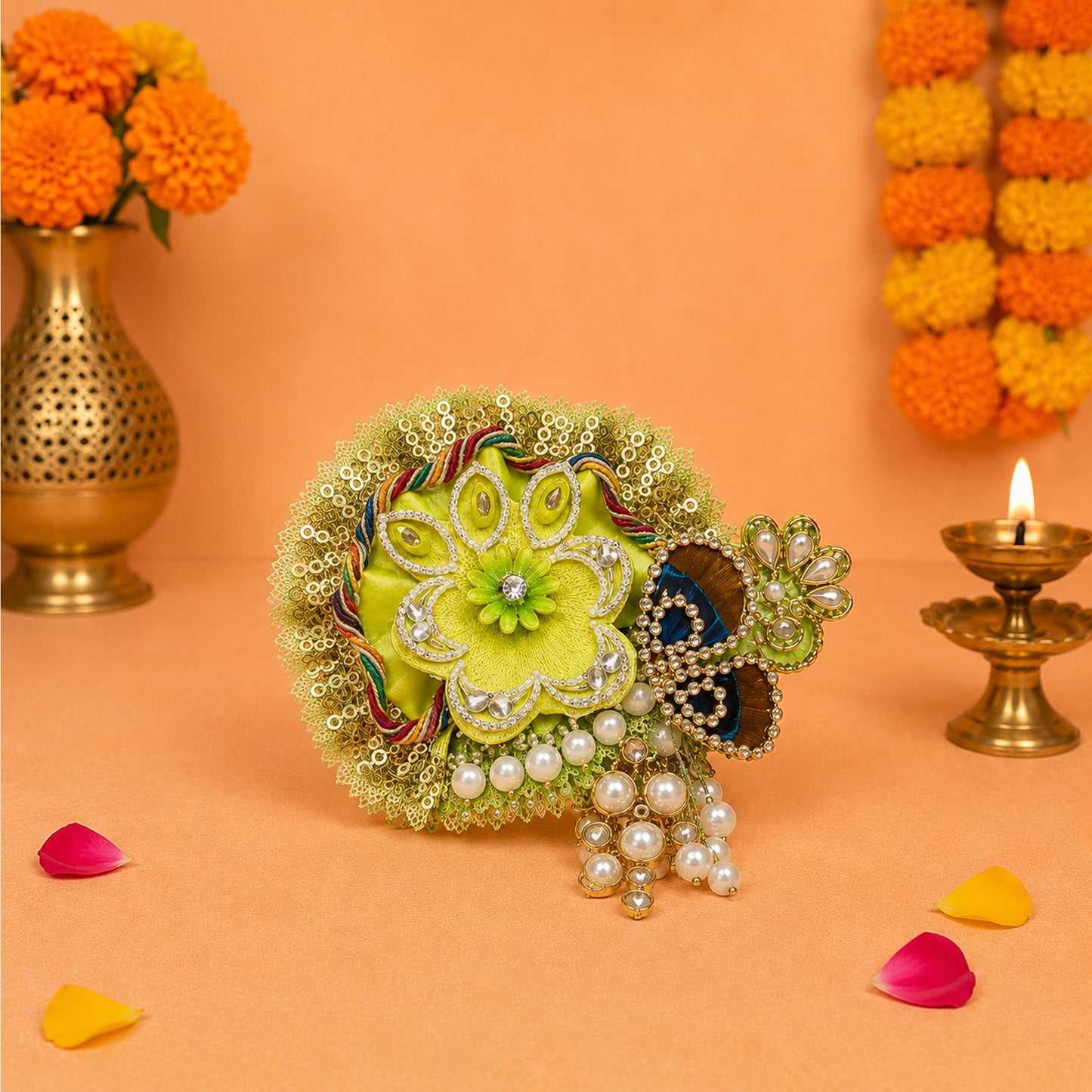 Chitchor Navratri Poshak with Pagdi