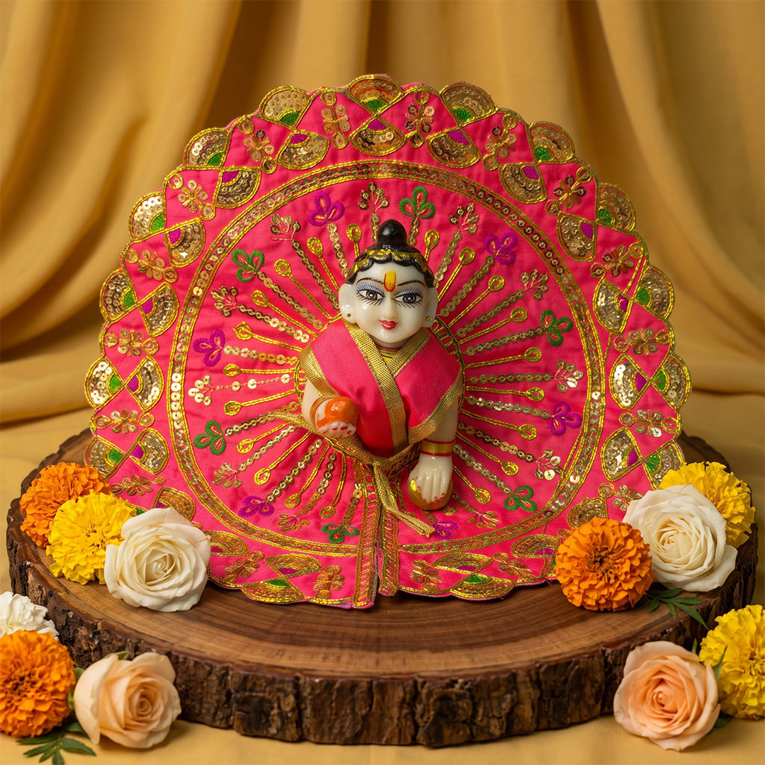 Vrindavan Nitya Seva Laddu Gopal Dresses (Set of 4)